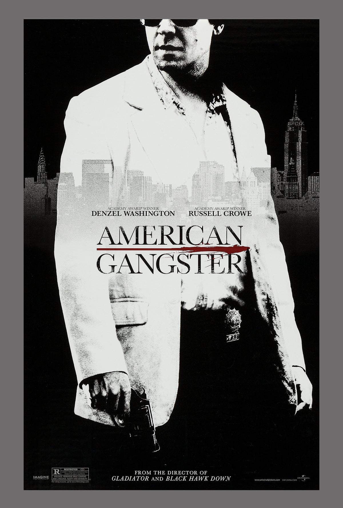 American Gangster Movie Poster 16x24 | The Poster Depot The Poster Depot