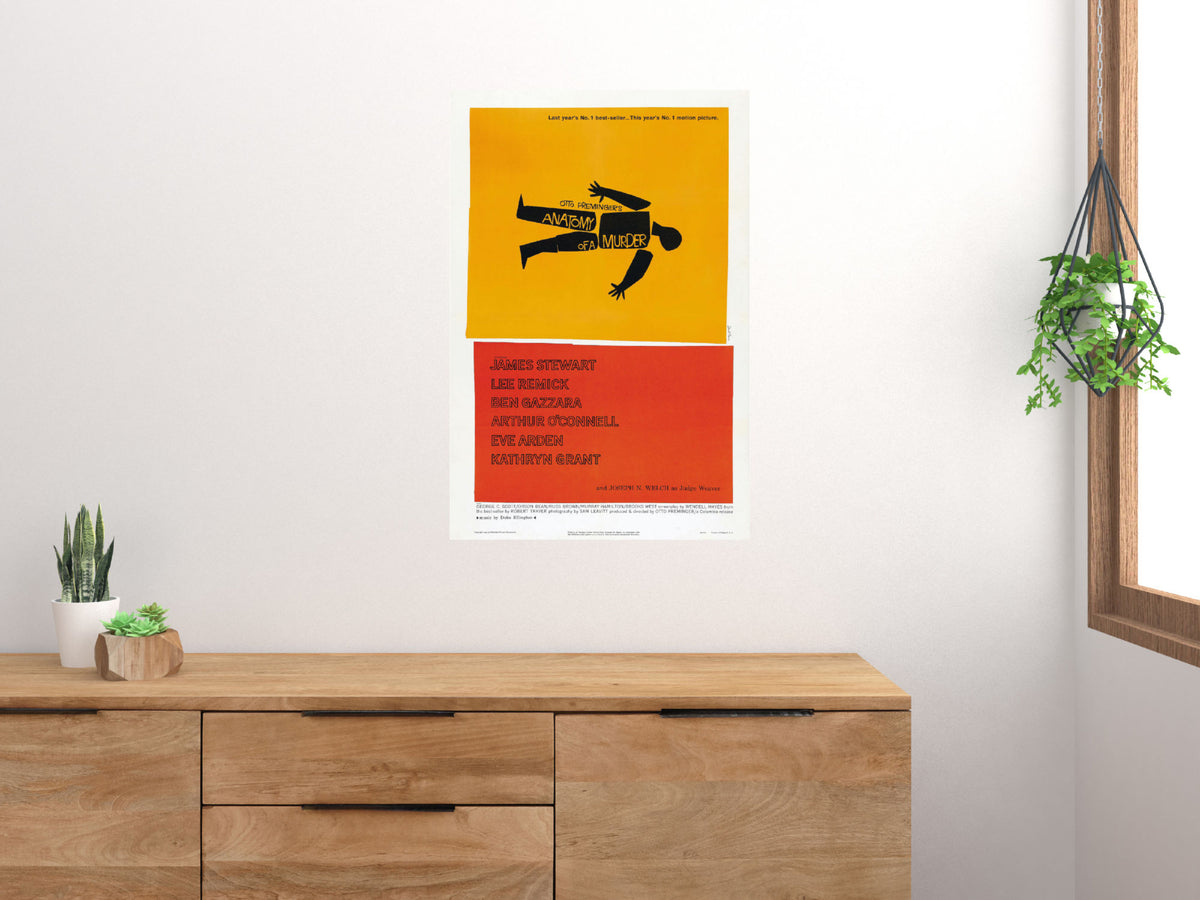 Anatomy Of A Murder Movie Poster 24x36 24inx36in The Poster Depot