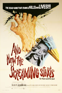 And Now The Screaming Starts Movie Poster 11x17 for sale United States USA