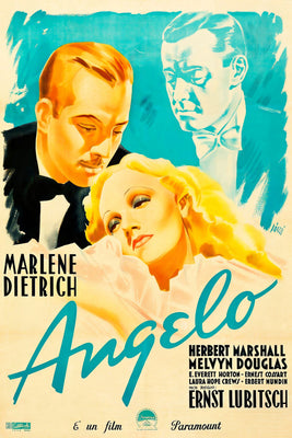 Angel Marlene Dietrich Italian  Movie Poster 16x24 16"x24" The Poster Depot