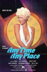 Anytime Any Place Seka Movie 11x17 poster for sale cheap United States USA