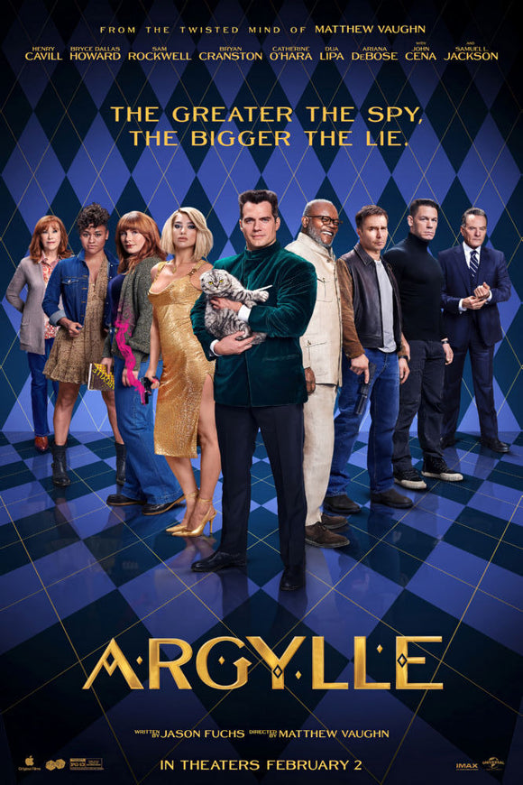 Argylle Movie poster - for sale cheap United States USA