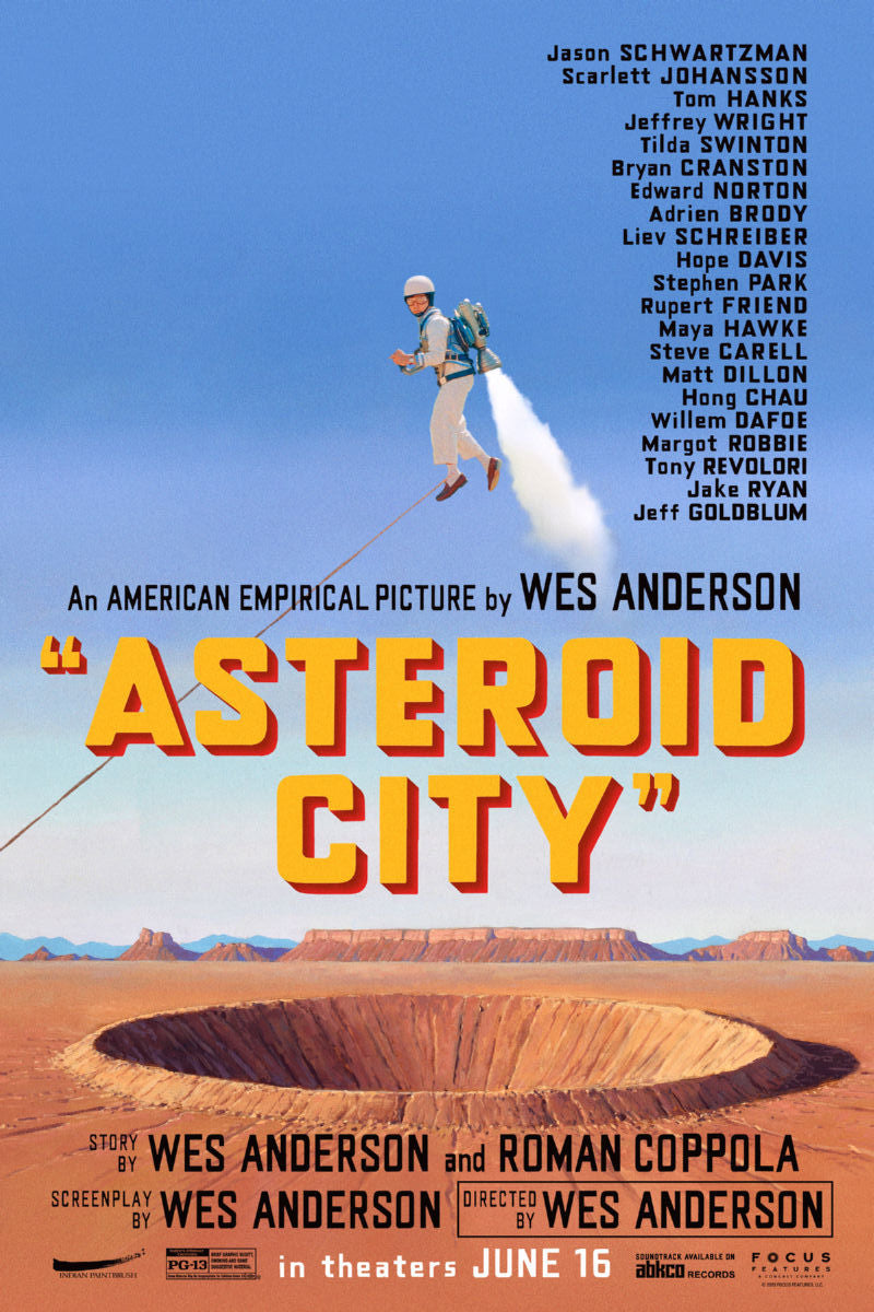 Asteroid City Movie Poster 16"x24"