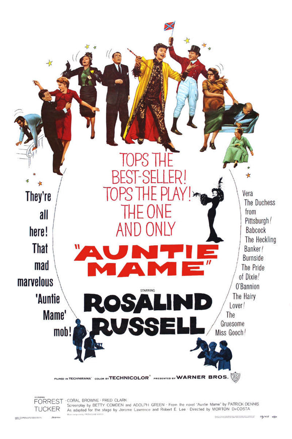 Auntie Mame Movie poster for sale cheap United States USA