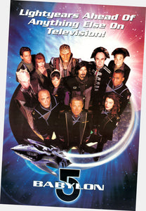 Babylon 5 Promo 11x17 poster for sale cheap United States USA