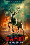 Bambi: The Reckoning poster featuring eerie forest and corrupted innocence