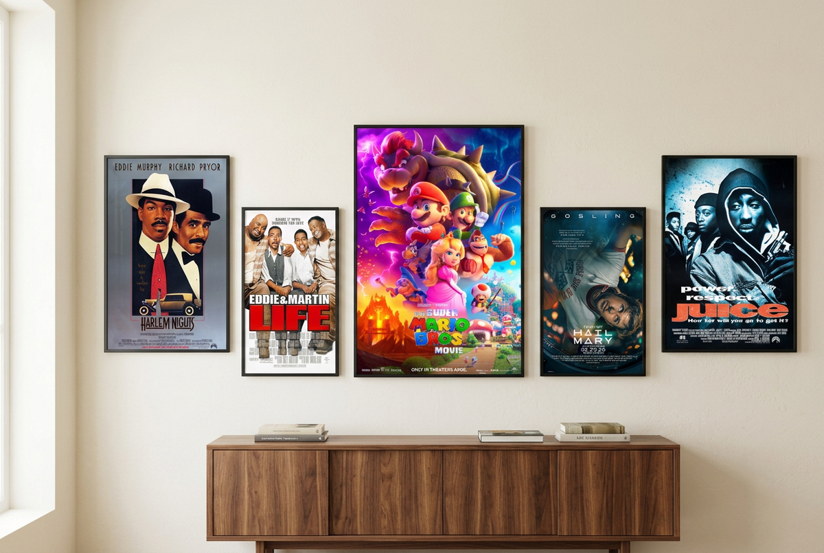 Banner using your best-selling movie poster artwork