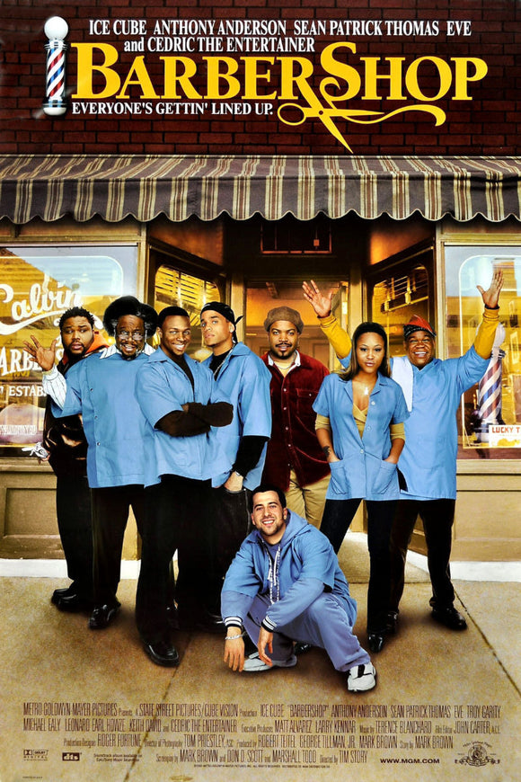 Barbershop Movie 11x17 poster for sale cheap United States USA