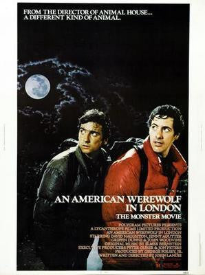 American Werewolf In London, An 11x17 poster for sale cheap United States USA