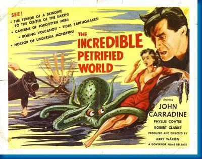 Incredible Petrified World The Movie 11x17 poster for sale cheap United States USA