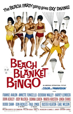 Beach Blanket Bingo poster 11x17