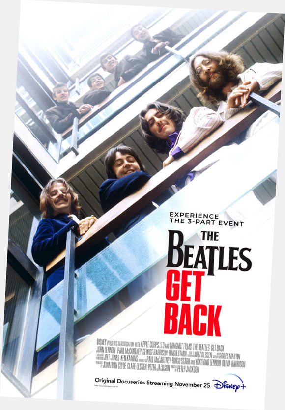 Beatles Get Back Movie 11x17 poster for sale cheap United States USA