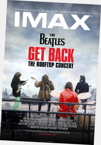 Beatles Get Back Imax Movie 11x17 poster for sale cheap United States USA