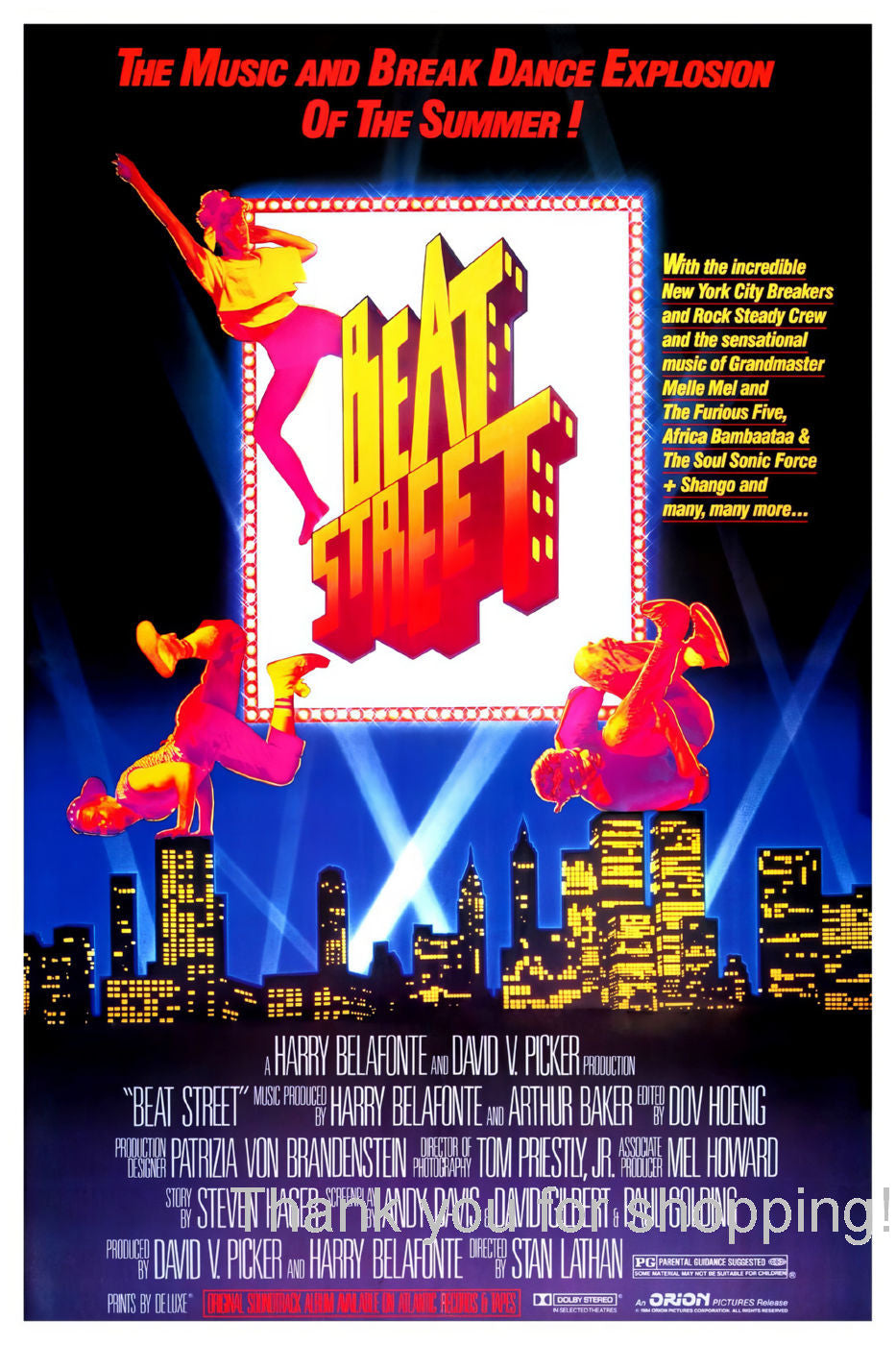 Beat Street Movie Poster 24x36 | theposterdepot.com