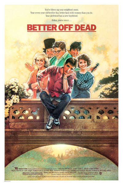 Better Off Dead Movie poster| theposterdepot.com