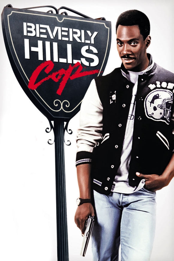 Beverly Hills Cop Movie Poster Sign - 27x40 Eddie Murphy