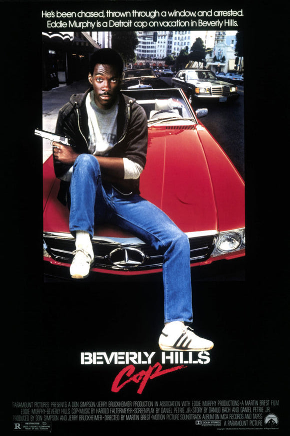 Beverly Hills Cop Movie 11x17 poster Car - Eddie Murphy for sale cheap United States USA