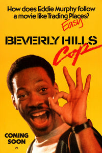 Beverly Hills Cop Movie Poster Axel F - 27x40 Eddie Murphy