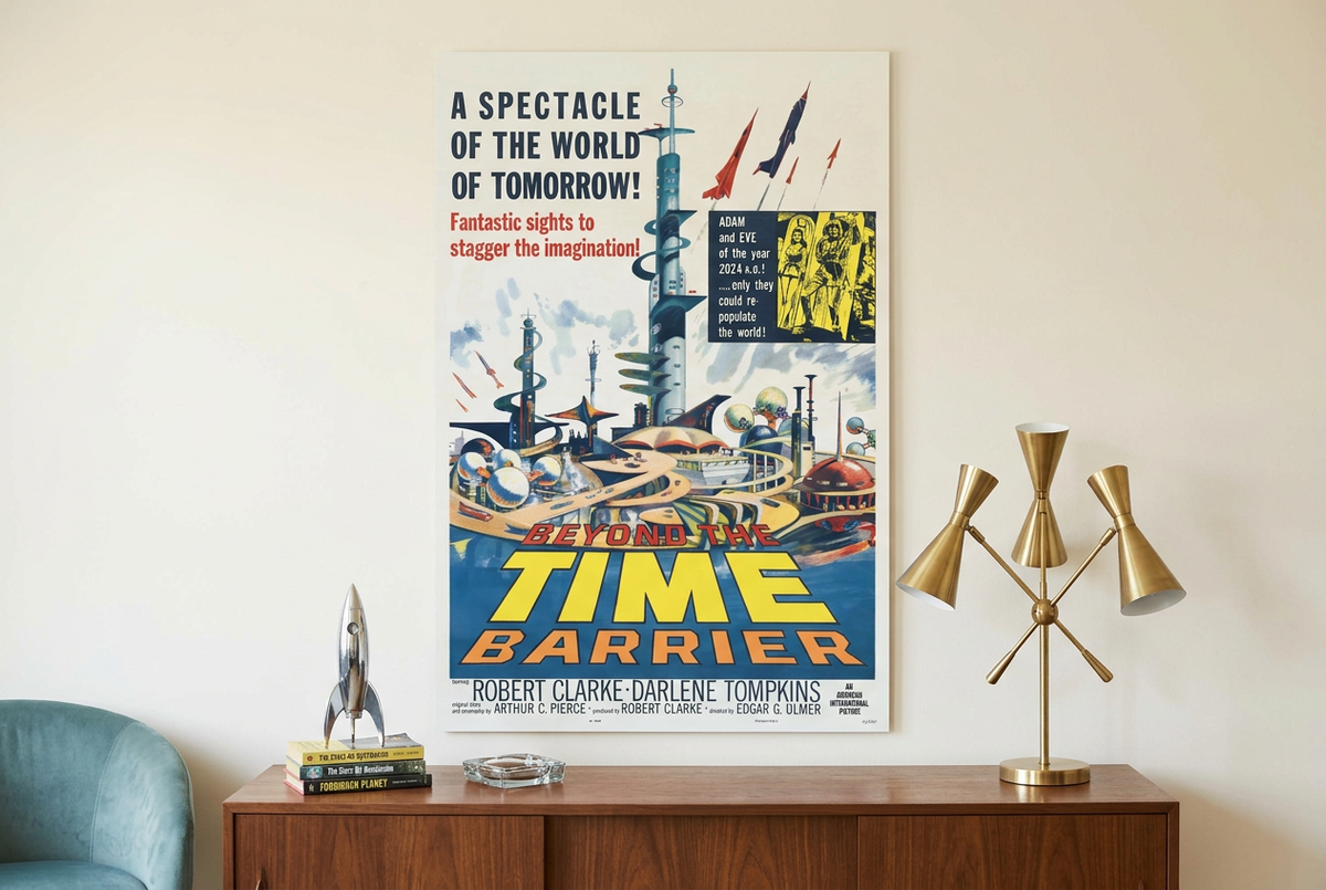 Beyond the Time Barrier themed lifestyle image
