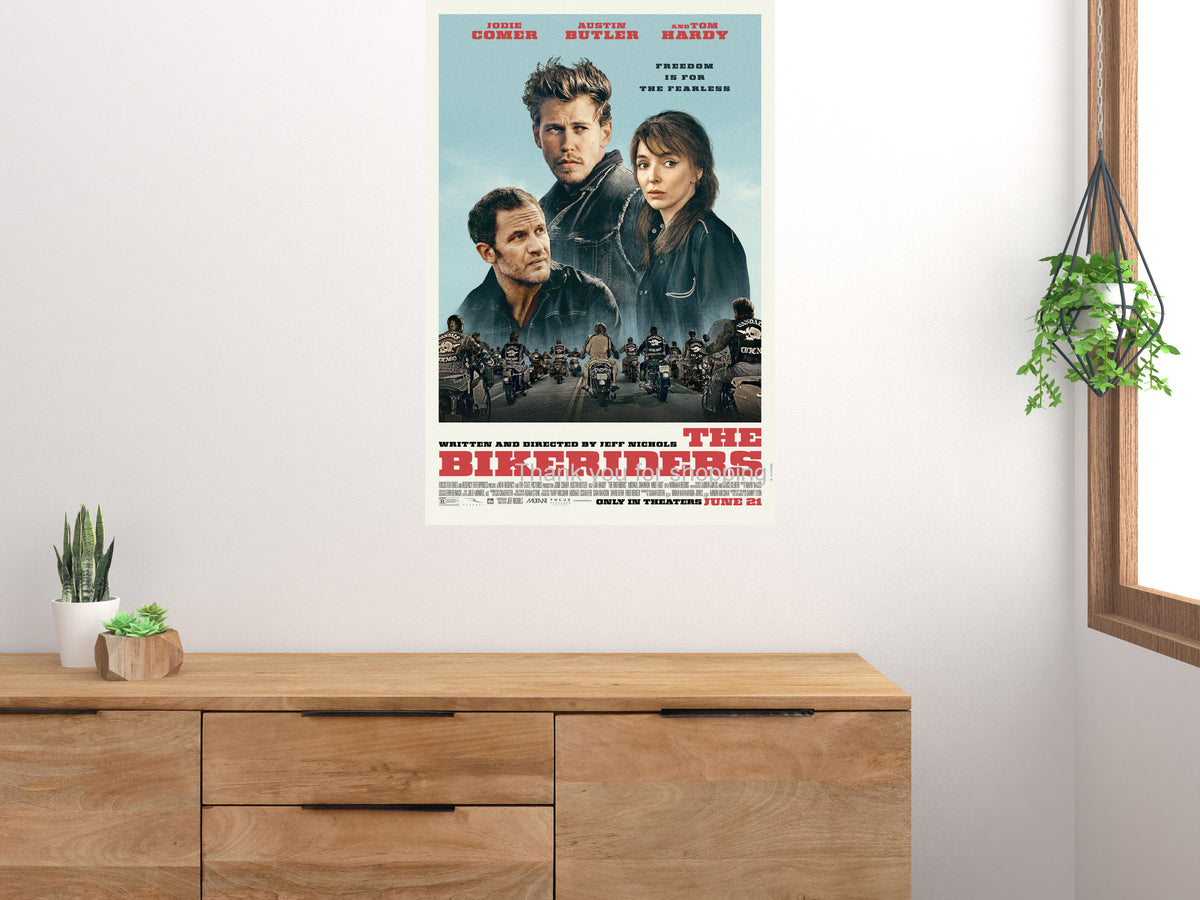 The Bikeriders Movie Poster 27x40 27"x40" #5012401 Austin Butler The Poster Depot