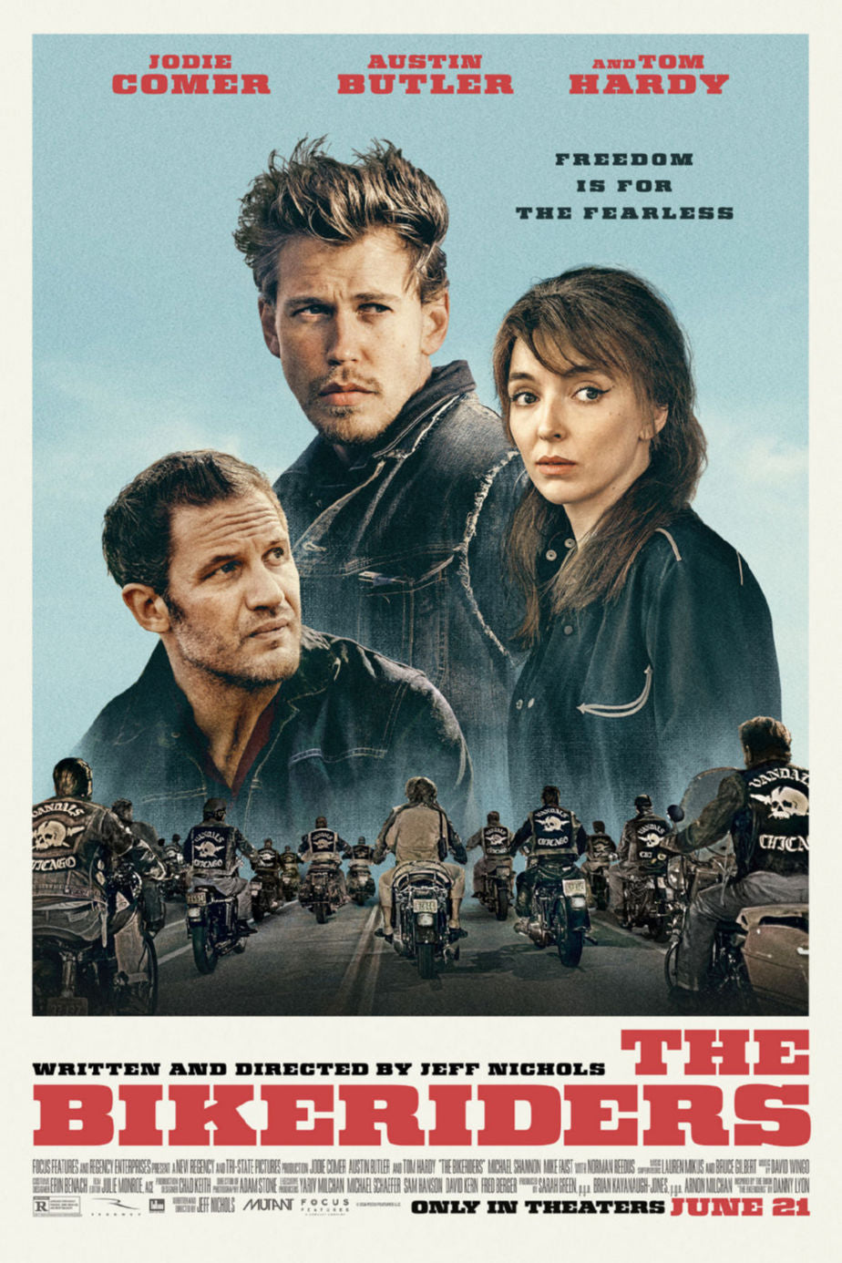 The Bikeriders Movie Poster 27x40 27"x40" #5012401 Austin Butler The Poster Depot