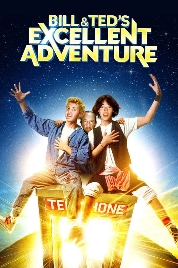 Bill and Ted's Excellent Adventure Movie Poster 16