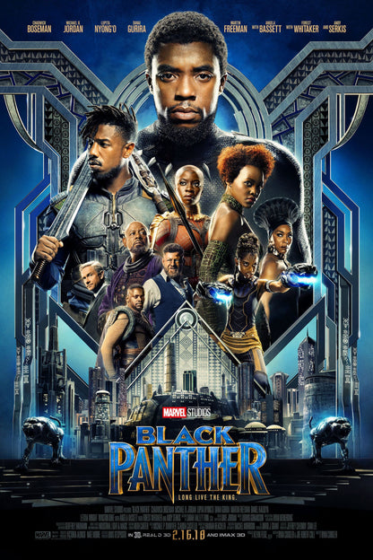 Black Panther Poster 24x36 – Wakandan Superhero Wall Art | The Poster Depot The Poster Depot