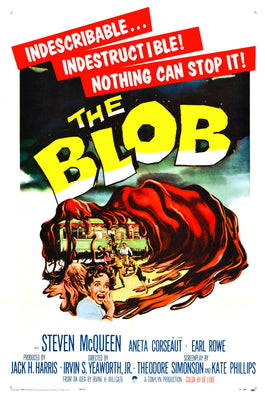 The Blob Movie Poster 27inx40in