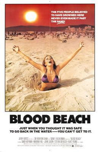 Blood Beach Movie 11x17 poster for sale cheap United States USA