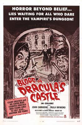 Blood Of Dracula S Castle Movie 11x17 poster for sale cheap United States USA