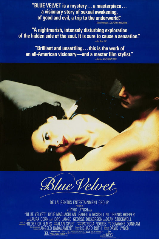 blue velvet Movie Poster 11x17 