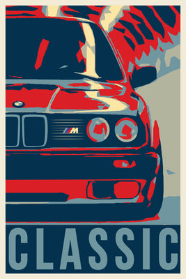 BMW Classic Poster (11"x17") The Poster Depot