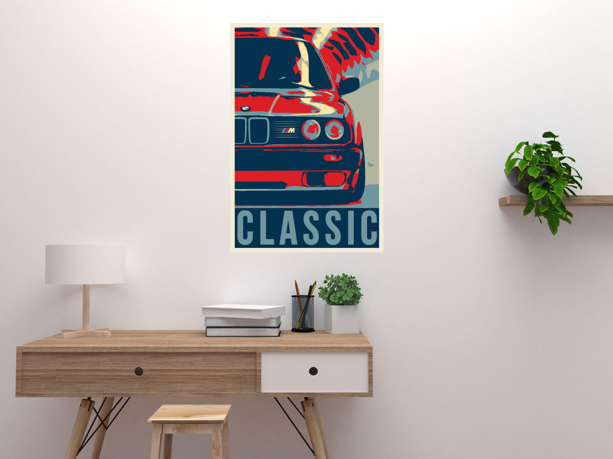 BMW Classic Poster (24"x36") The Poster Depot