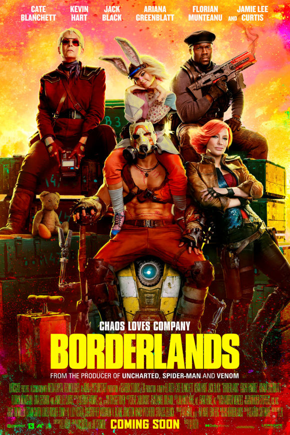 Borderlands Movie Poster 16x24 for sale United States USA