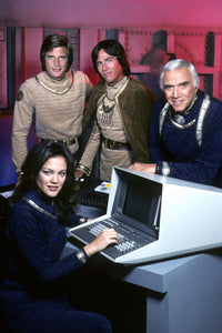 Battlestar Galactica Cast Poster 16"x24" 70s