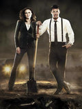 Bones 11x17 poster Gravediggers Boreanaz Deschanel for sale cheap United States USA