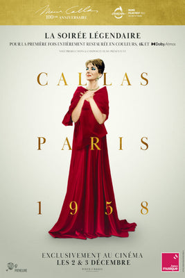 Callas Paris 1958 Maria Callas Concert Movie  Poster 24x36  24"x36" #5012401 The Poster Depot