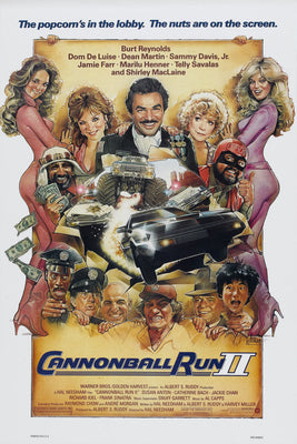 Cannonball Run II Movie Poster 27x40 The Poster Depot