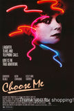 Choose Me Movie Poster 27x40 for sale cheap United States USA