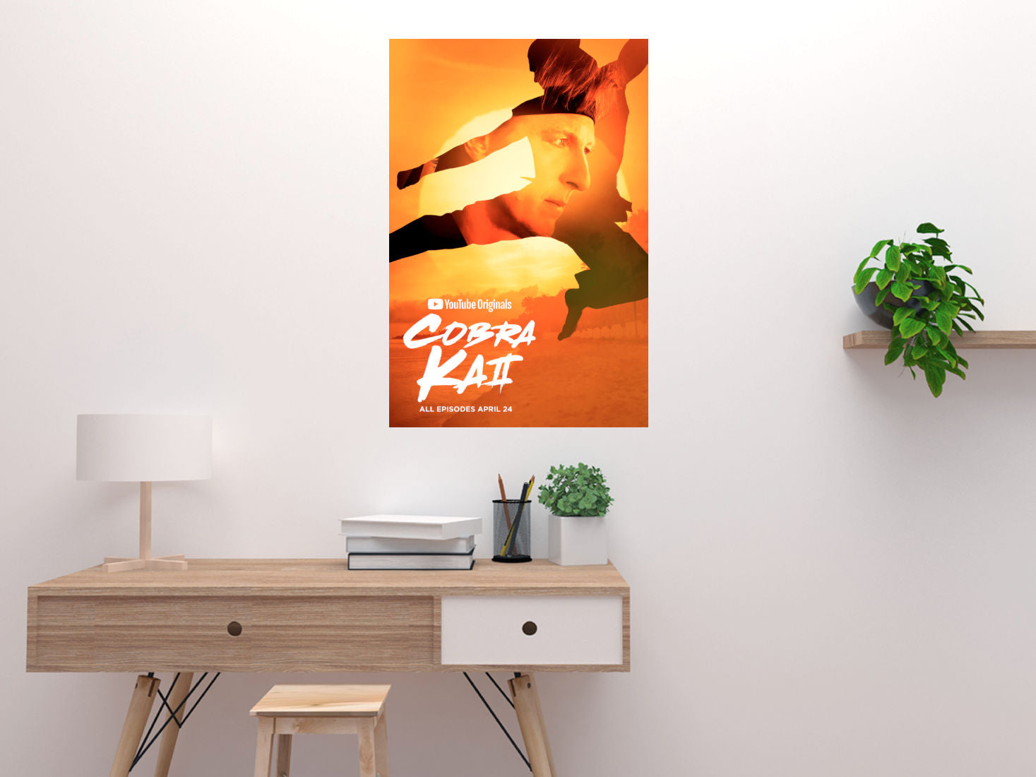 Cobra Kai Poster 27x40 – Martial Arts TV Wall Art