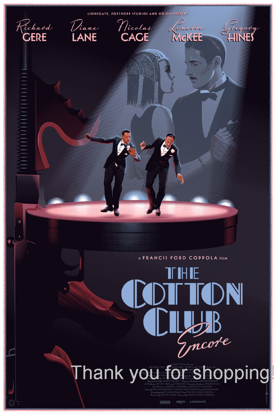 The Cotton Club Encore Movie Poster 27x40 27"x40" #5012402 Director'S Cut The Poster Depot