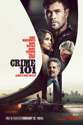 Crime 101 Movie Poster - 11"x17" The Poster Depot