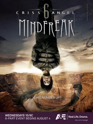 Criss Angel 11x17 poster Mindfreak for sale cheap United States USA