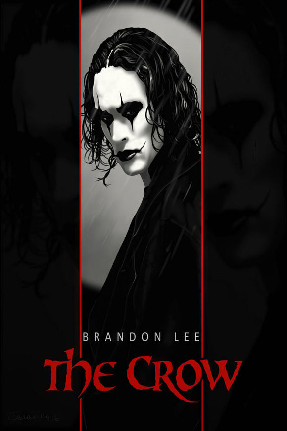 The Crow Brandon Lee Movie Poster 27x40 for sale United States USA