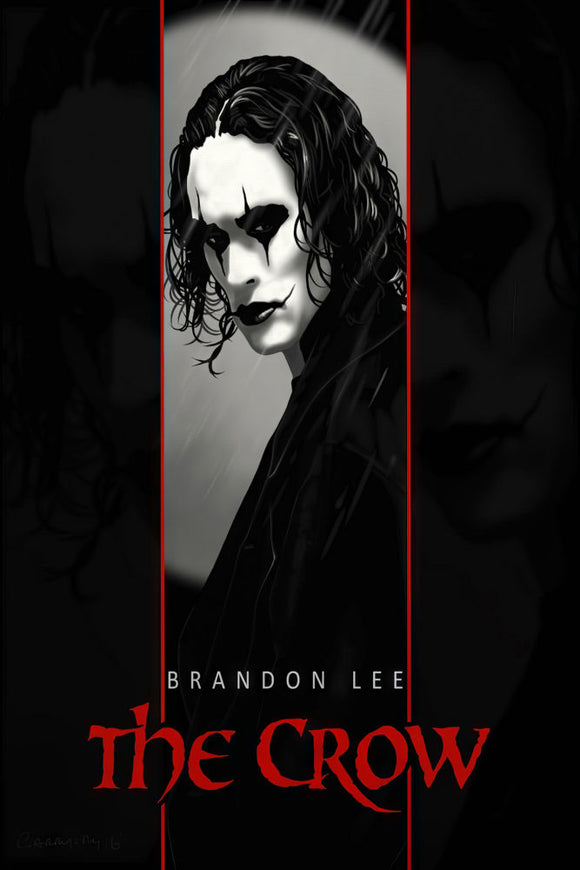 The Crow Brandon Lee Movie Poster 16x24 for sale United States USA