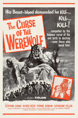 Curse of the Werewolf Movie Poster - 24"x36" The Poster Depot
