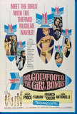 Dr Goldfoot And The Girlbombs 11x17 poster for sale cheap United States USA