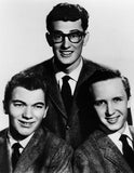 Buddy Holly 11x17 poster BW w/ Crickets for sale cheap United States USA