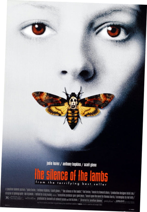 Silence Of The Lambs Movie Poster 24x36 Art Poster 24x36 Multi-Color Square Adults Poster Time WALMART