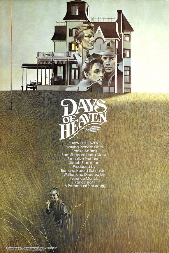 Days of Heaven Movie 11x17 poster for sale cheap United States USA